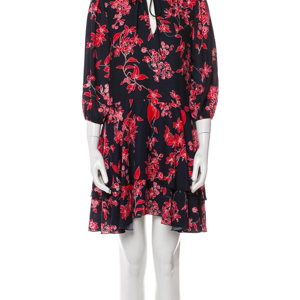 Alice + Olivia Moore Blouson Sleeve Dress (D6) View 2